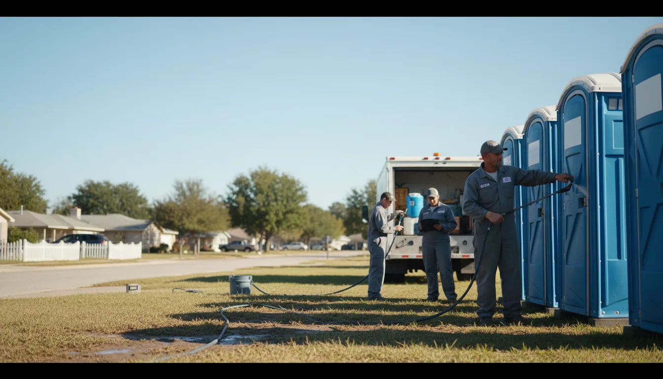 Long-Term Portable Toilet Rental in Stockport, IA near me